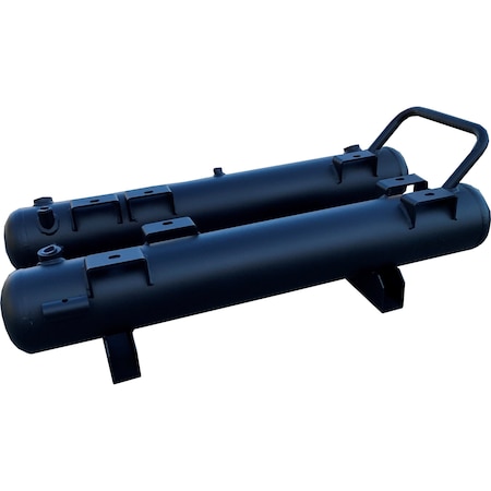 Industrial Gold 10 Gallon, 200Psi Rated Wheel Barrow Style Air Receiver 10HNTP-200